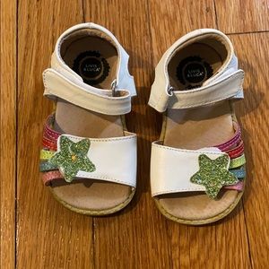 Shooting Star Rainbow Sandals